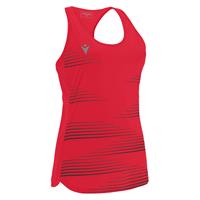 Dolly Singlet RED/BLK XXL Løpesinglet for dame