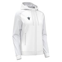 Atlas Hooded Jacket Full Zip W WHT M Teknisk full zip hettejakke til dame