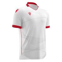 Wyvern Eco Match Day Shirt WHT/RED M Teknisk drakt i ECO-tekstil - Unisex