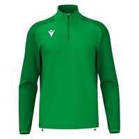 Isen Training 1/4 Zip Top GRN XS Teknisk treningsgenser - Unisex