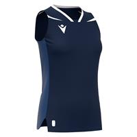 Lily Eco Sleeveless Shirt NAV/WHT XXS Teknisk kamp og treningsdrakt - Dame