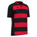 Alabaster shirt BLK/RED S Teknisk kamp og treningsdrakt - Unisex